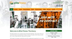 Desktop Screenshot of elite-fitness.co.uk